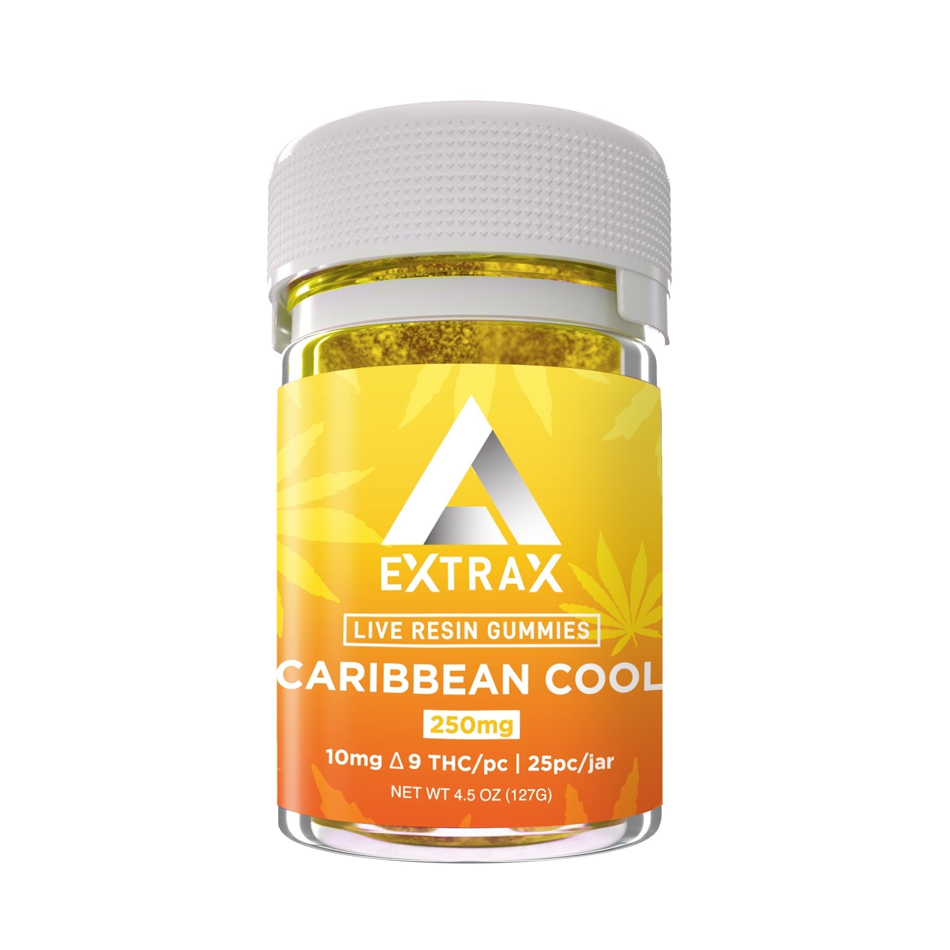 Delta Extrax Live Resin Delta 9 Gummies 250mg 25ct