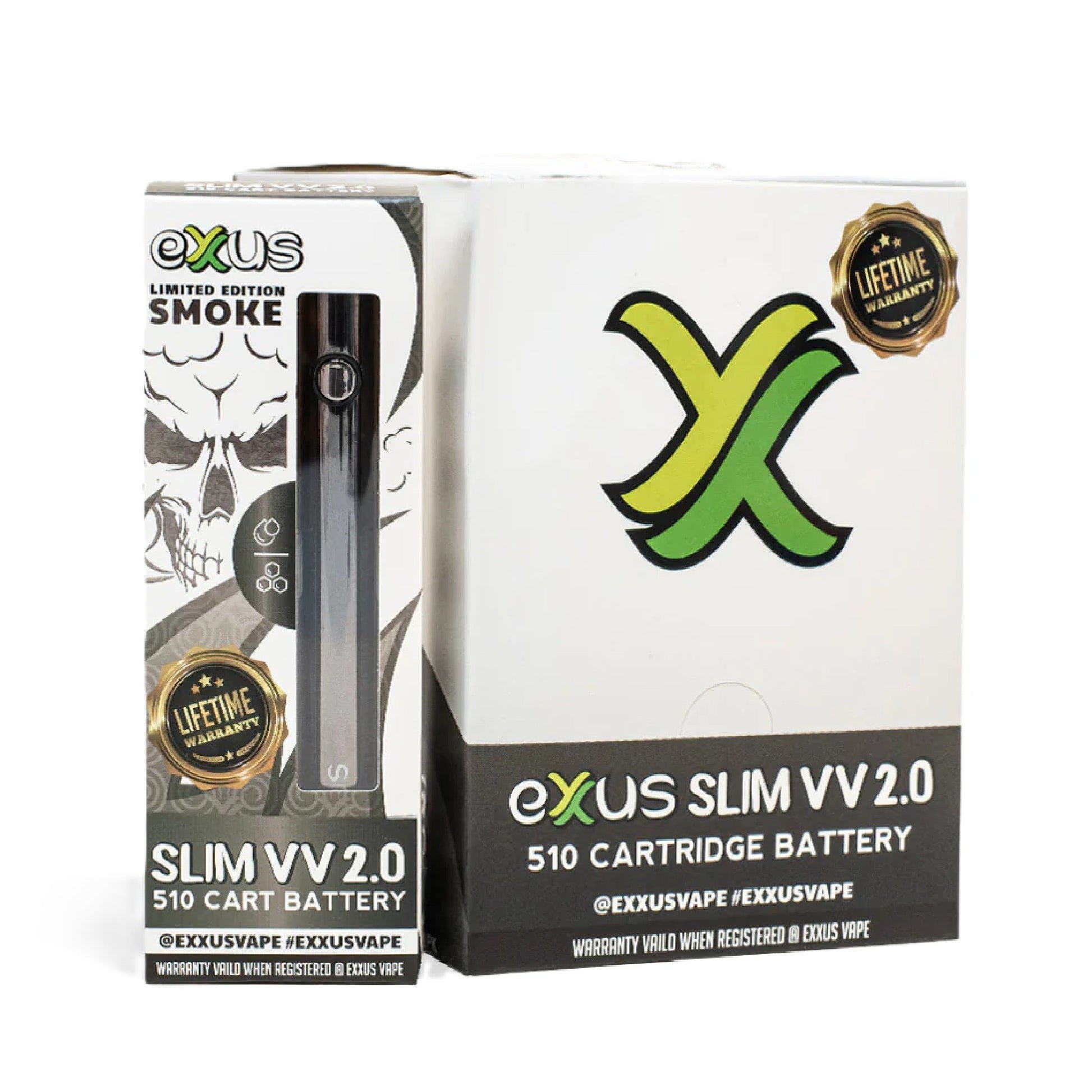Exxus Limited Edition Envy Slim VV 2.0 510 Cart Battery 380mAh