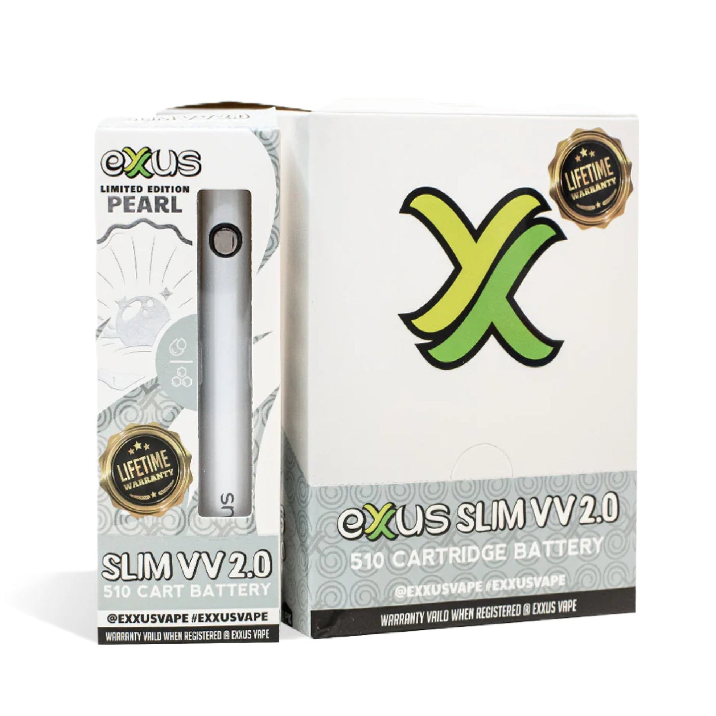 Exxus Limited Edition Envy Slim VV 2.0 510 Cart Battery 380mAh