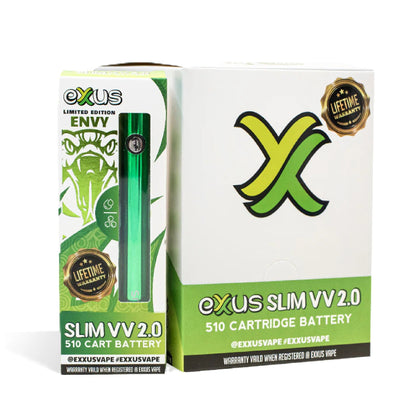 Exxus Limited Edition Envy Slim VV 2.0 510 Cart Battery 380mAh