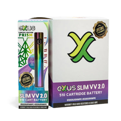 Exxus Limited Edition Envy Slim VV 2.0 510 Cart Battery 380mAh