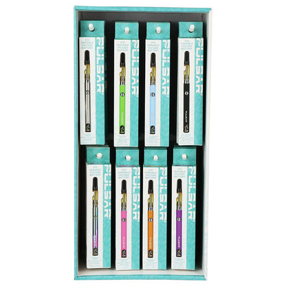 48CT DISPLAY - Pulsar Digital Display Slim VV Click Button 510 Battery - 400mAh / Asstorted Colors