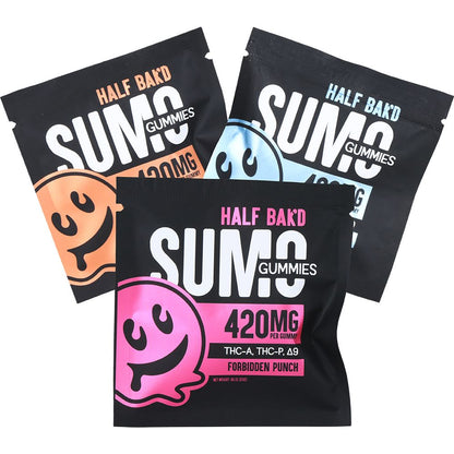 Half Bak'd Sumo THCA, THCP & D8 Gummies