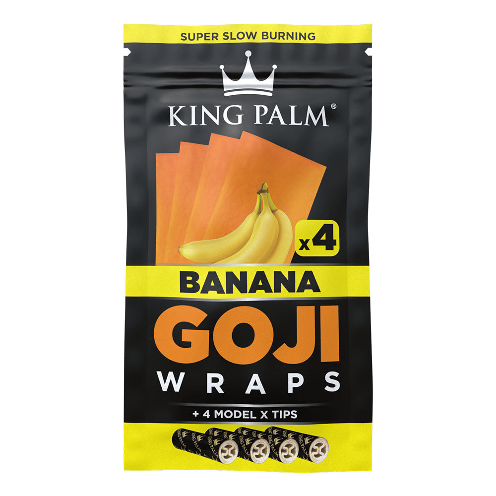 King Palm Goji Wraps & Filter Tips | 4pk | 15pc