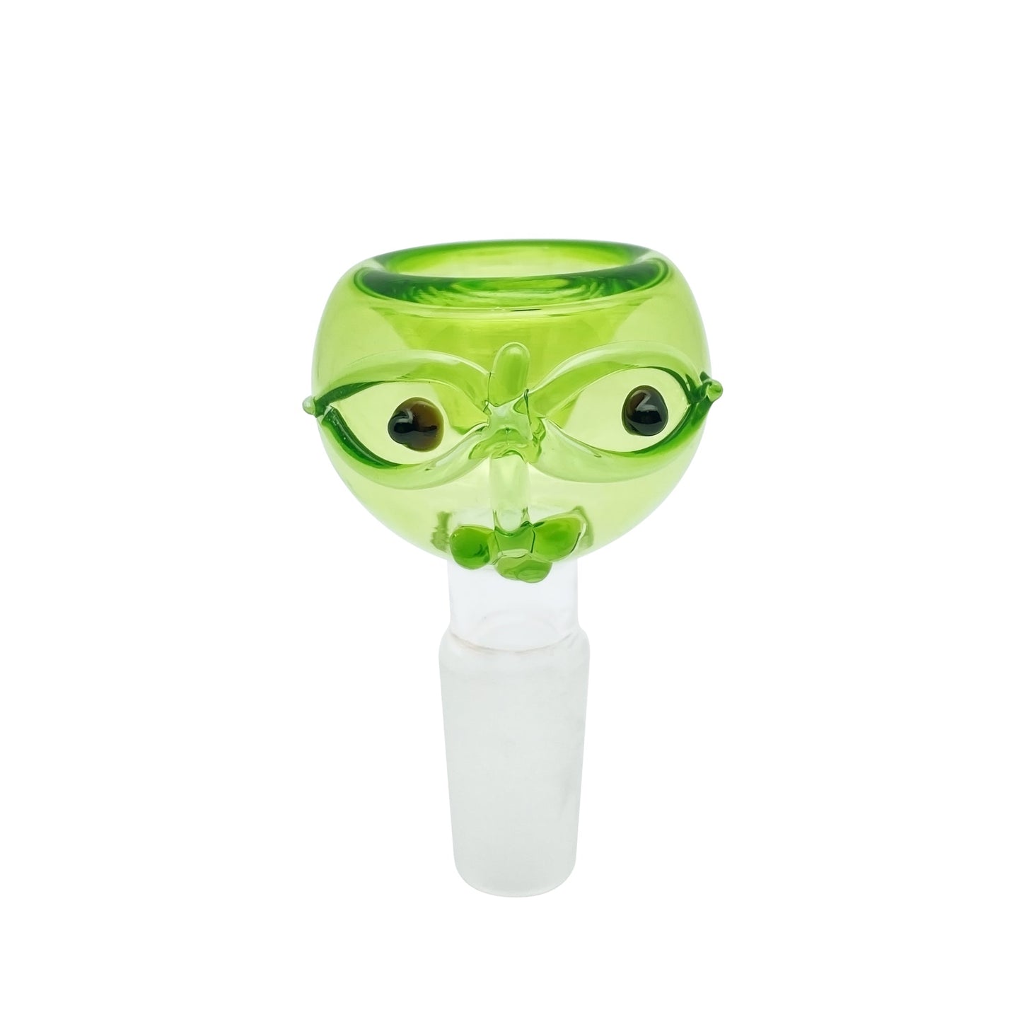 Face It Bowl 14mm Male Borosilicate Glass Bong Bowl