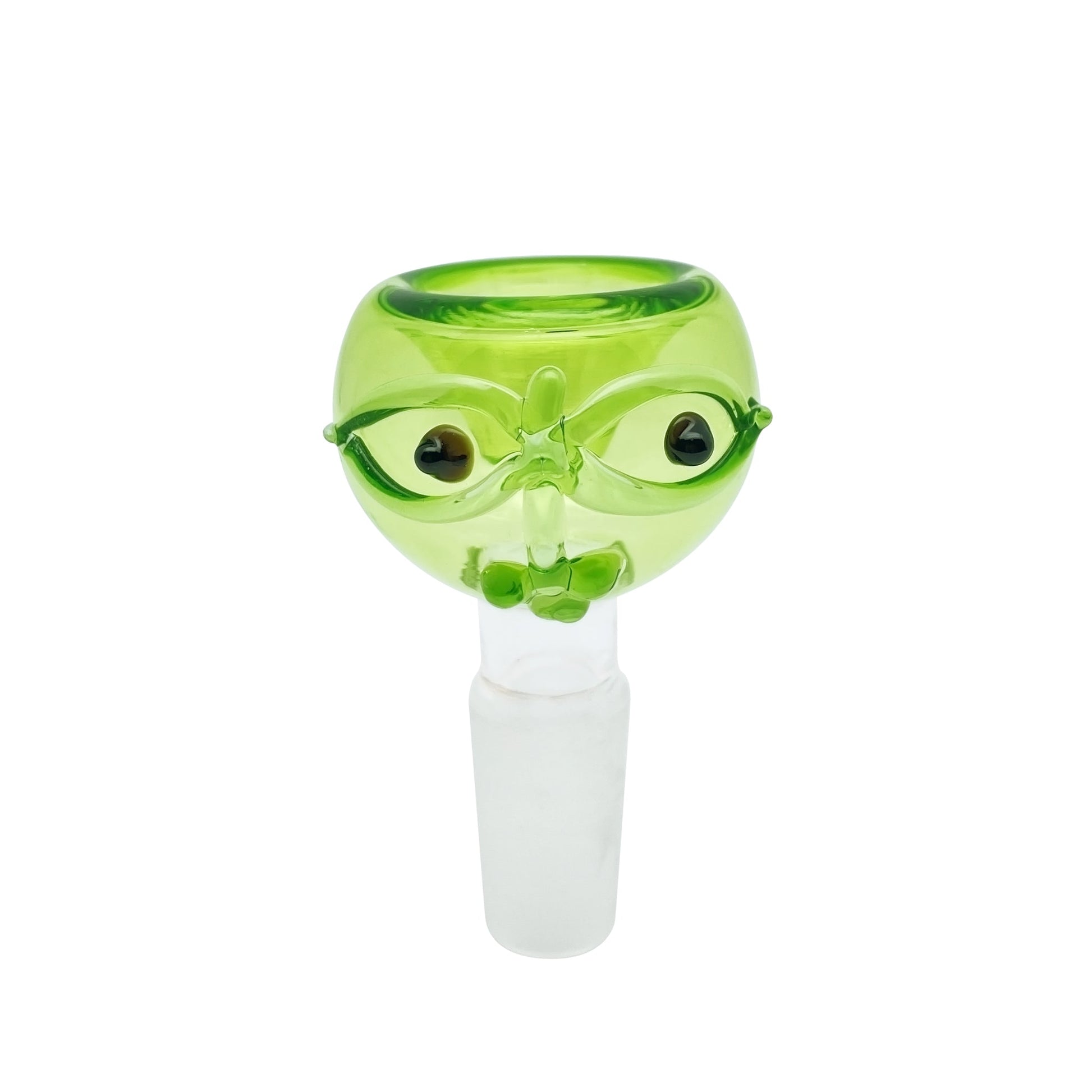 Face It Bowl 14mm Male Borosilicate Glass Bong Bowl