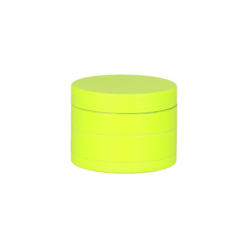 12CT - SeshGear Glow In The Dark Metal Grinder - 4pc / 1.75" / Assorted Colors