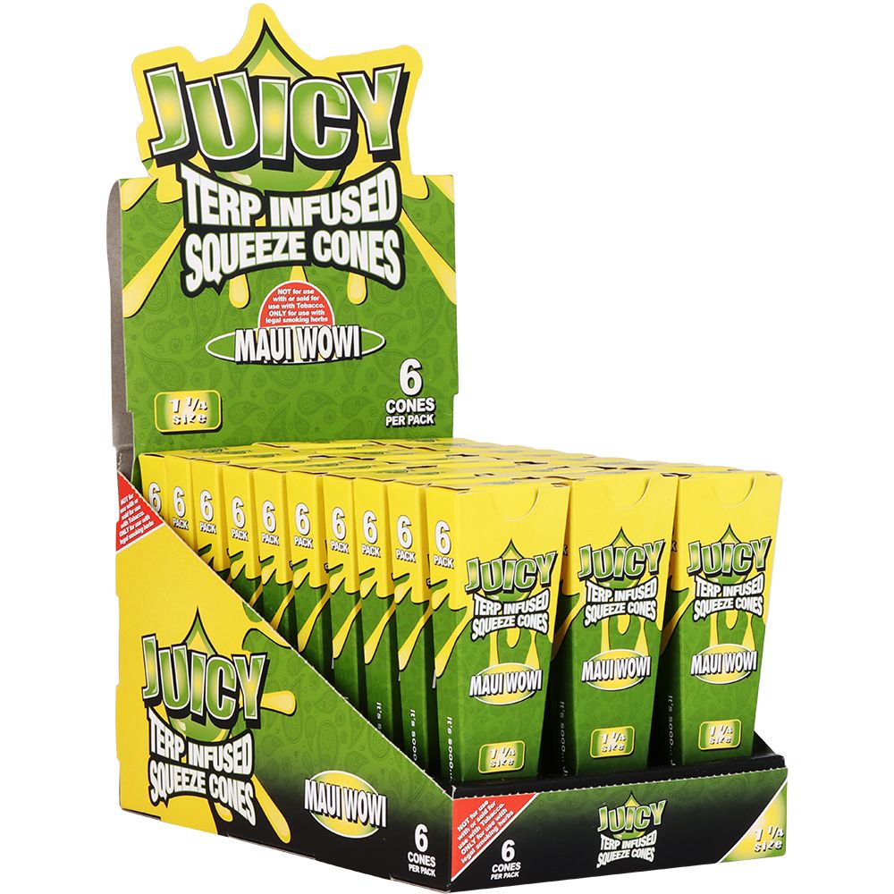 Juicy Terp Infused Squeeze Cones | Maui Wowi | 30pk