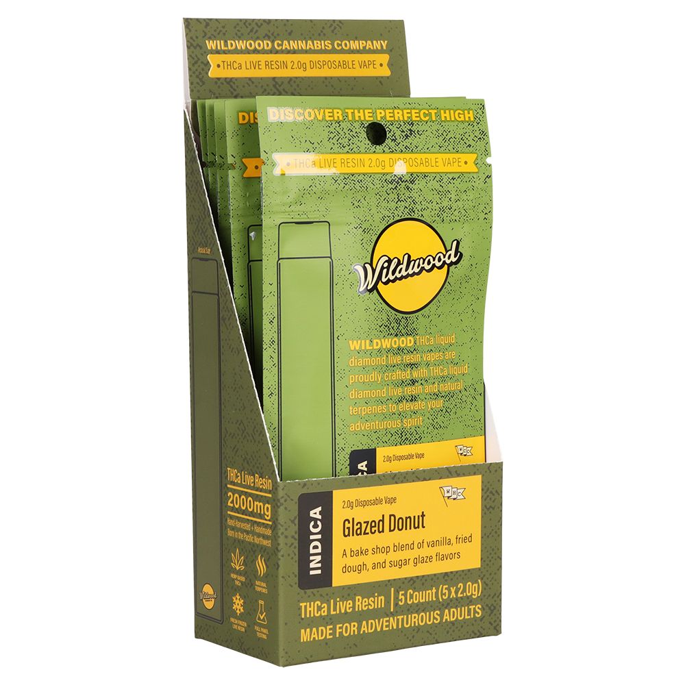 Wildwood Dispensary Grade Live Resin THCA Disposable | 2g | 5ct