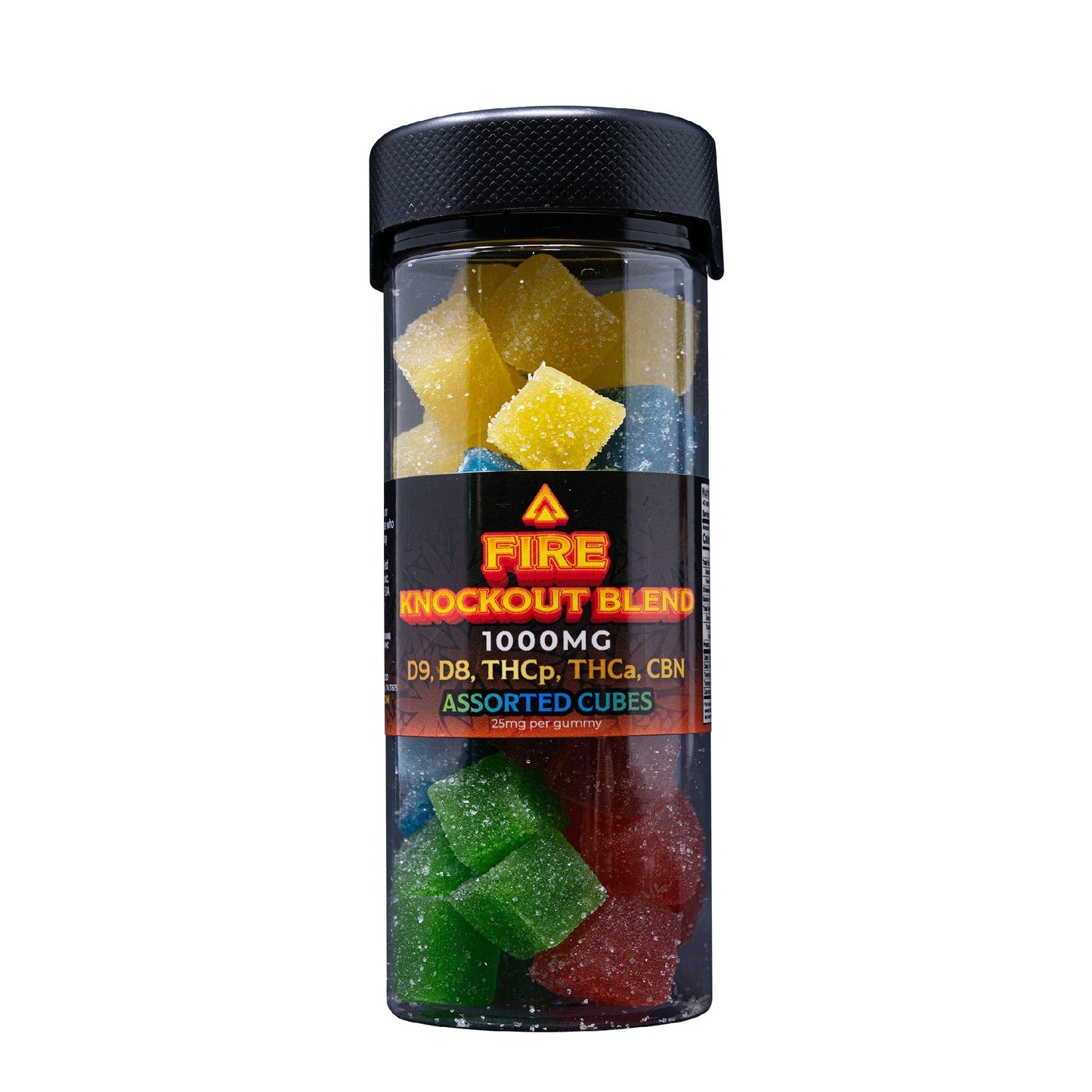 Gold Spectrum Fire Knockout Blend Gummies 1000mg 40ct