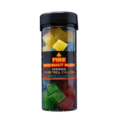 Gold Spectrum Fire Knockout Blend Gummies 1000mg 40ct