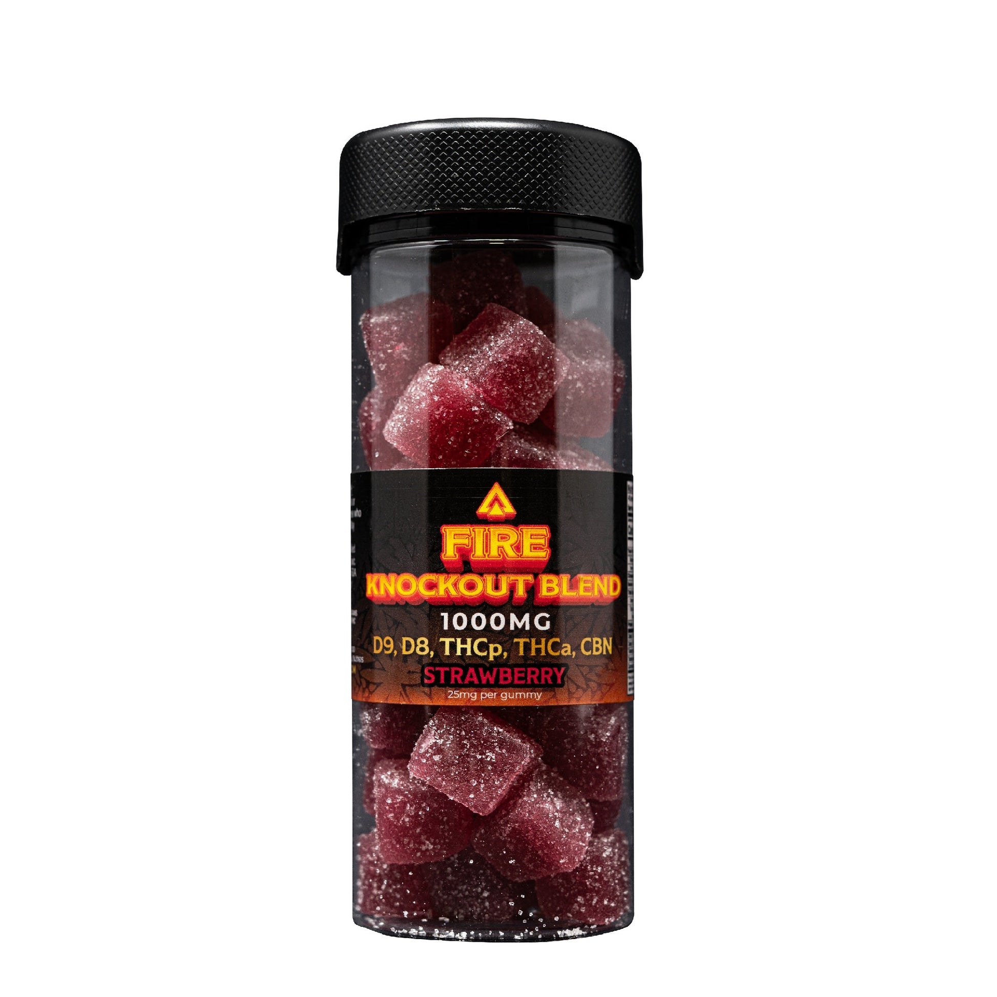 Gold Spectrum Fire Knockout Blend Gummies 1000mg 40ct