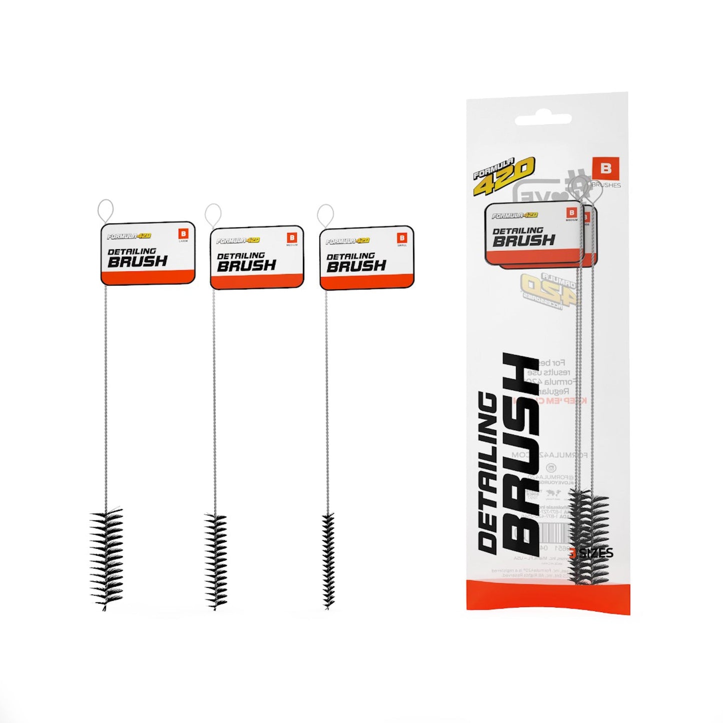 Formula 420 Detailing Brush For Bongs And Dab Rigs