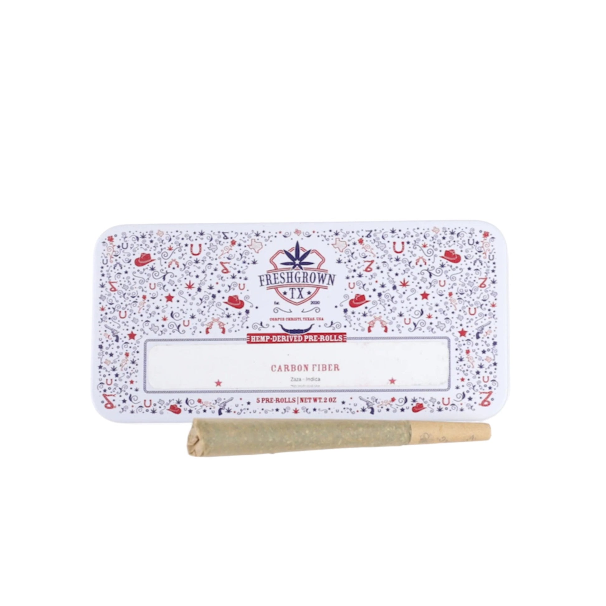 Freshgrown Texas Super Zaza THC-A Prerolls 5ct