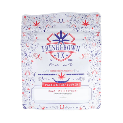 Freshgrown TX Super Zaza THCa Flower 3.5g 33%