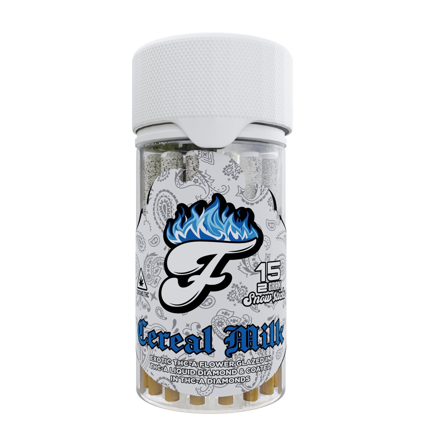 Fuego THC-A Snow Sticks Pre-Rolls 15ct 1.5g