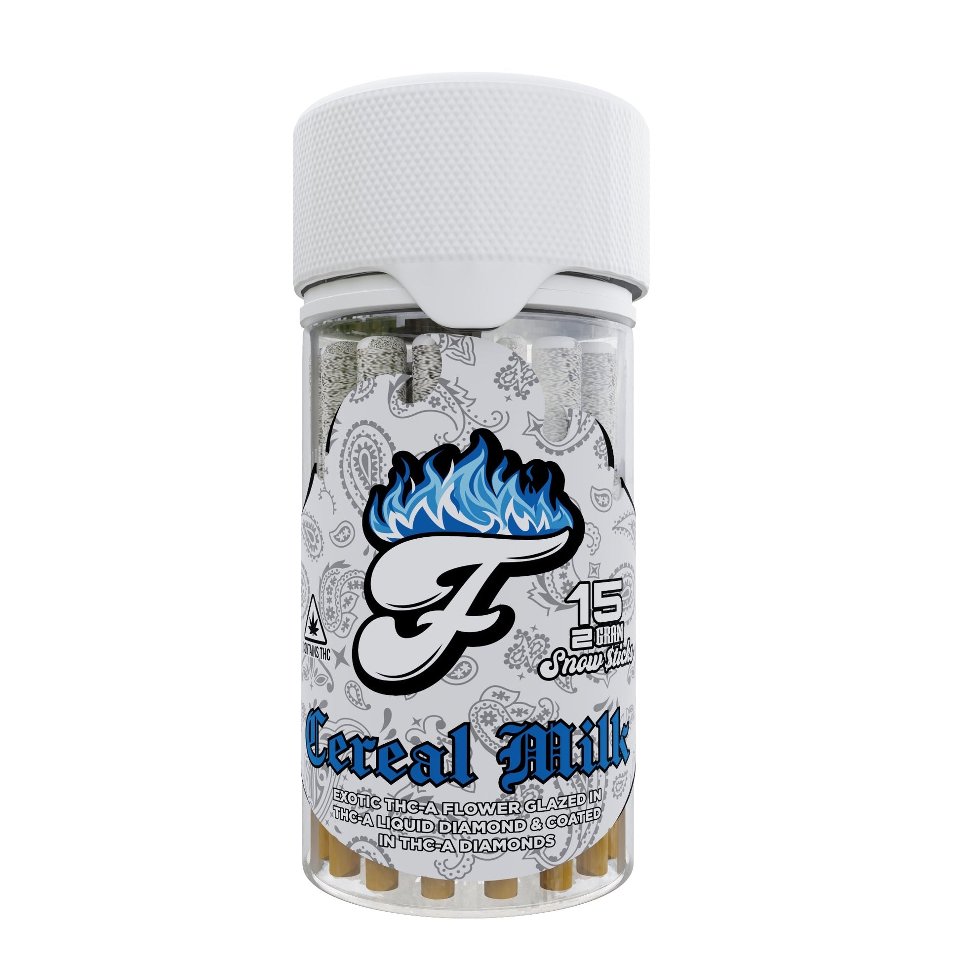 Fuego THC-A Snow Sticks Pre-Rolls 15ct 1.5g