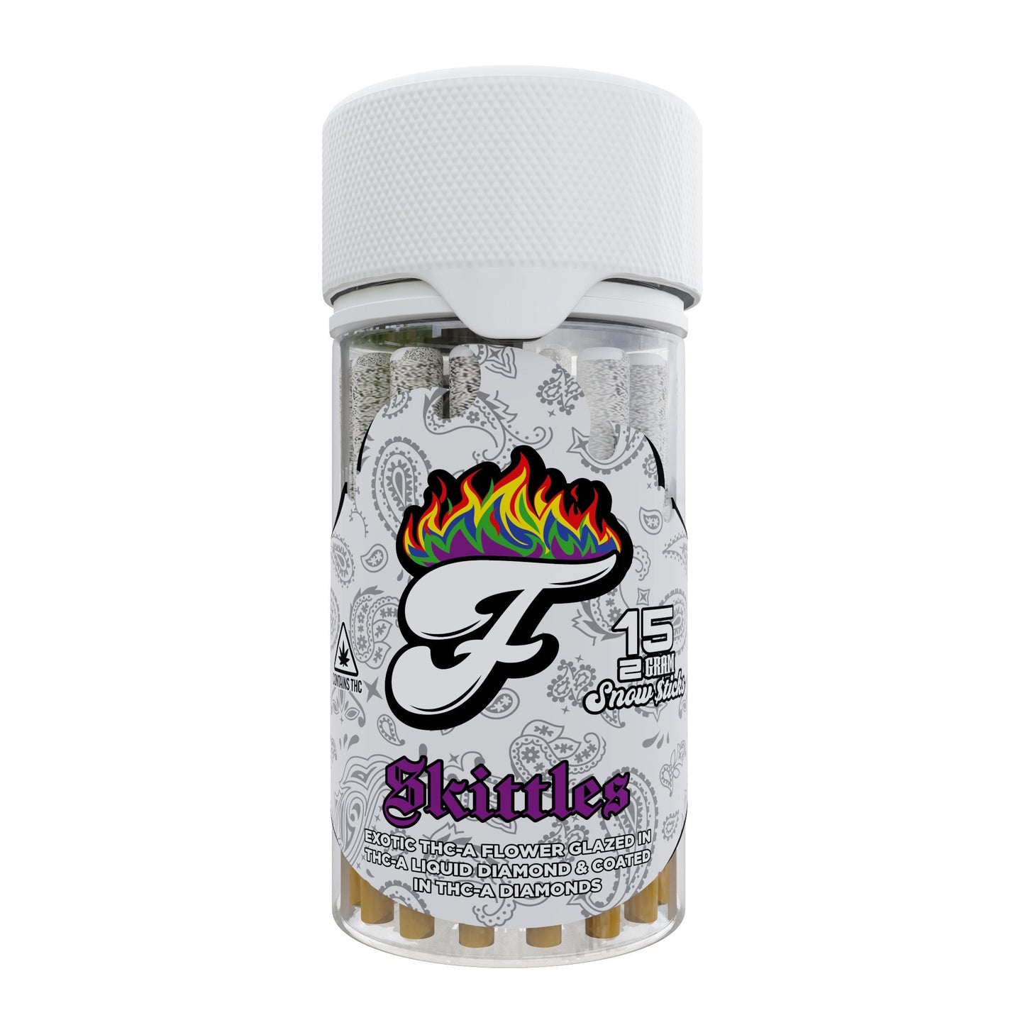 Fuego THC-A Snow Sticks Pre-Rolls 15ct 1.5g