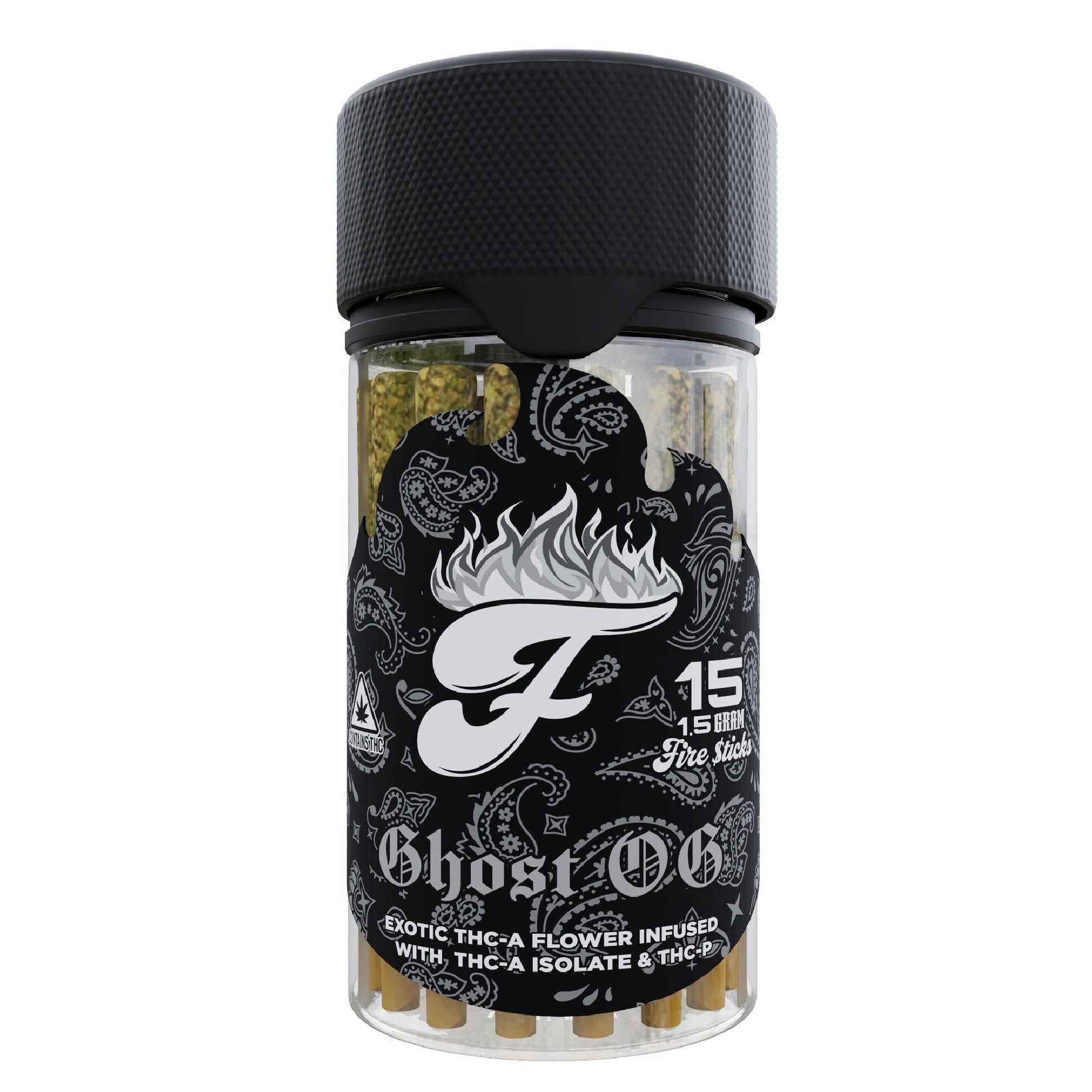 Fuego THC-A THC-P Pre-Rolls 15ct 1.5g Each