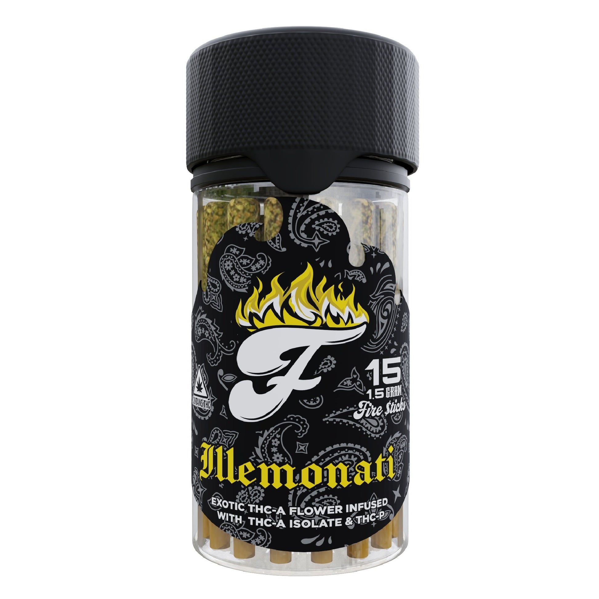 Fuego THC-A THC-P Pre-Rolls 15ct 1.5g Each