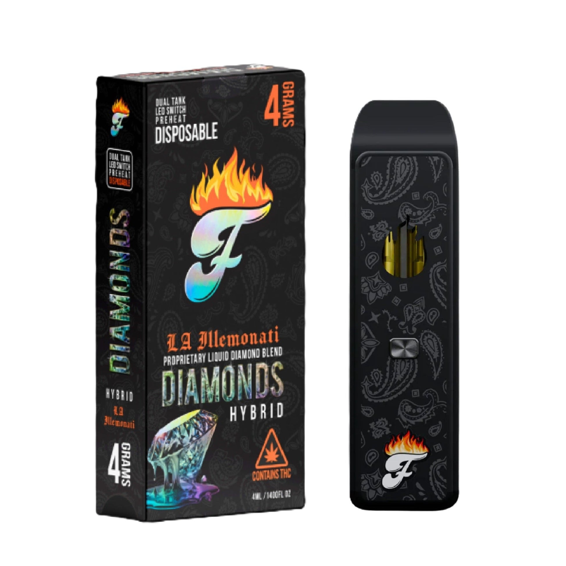 Fuego Liquid Diamonds Vaporizer 4000mg