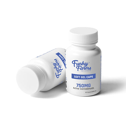 Arise Bioscience Funky Farms CBD Gel Caps 750mg