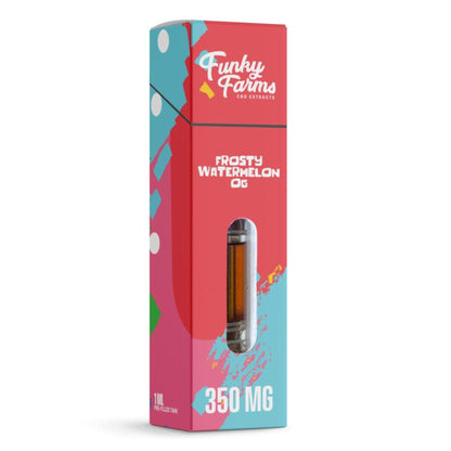 Funky Farms CBD Pre-Filled Cartridge 350mg Frosty Watermelon