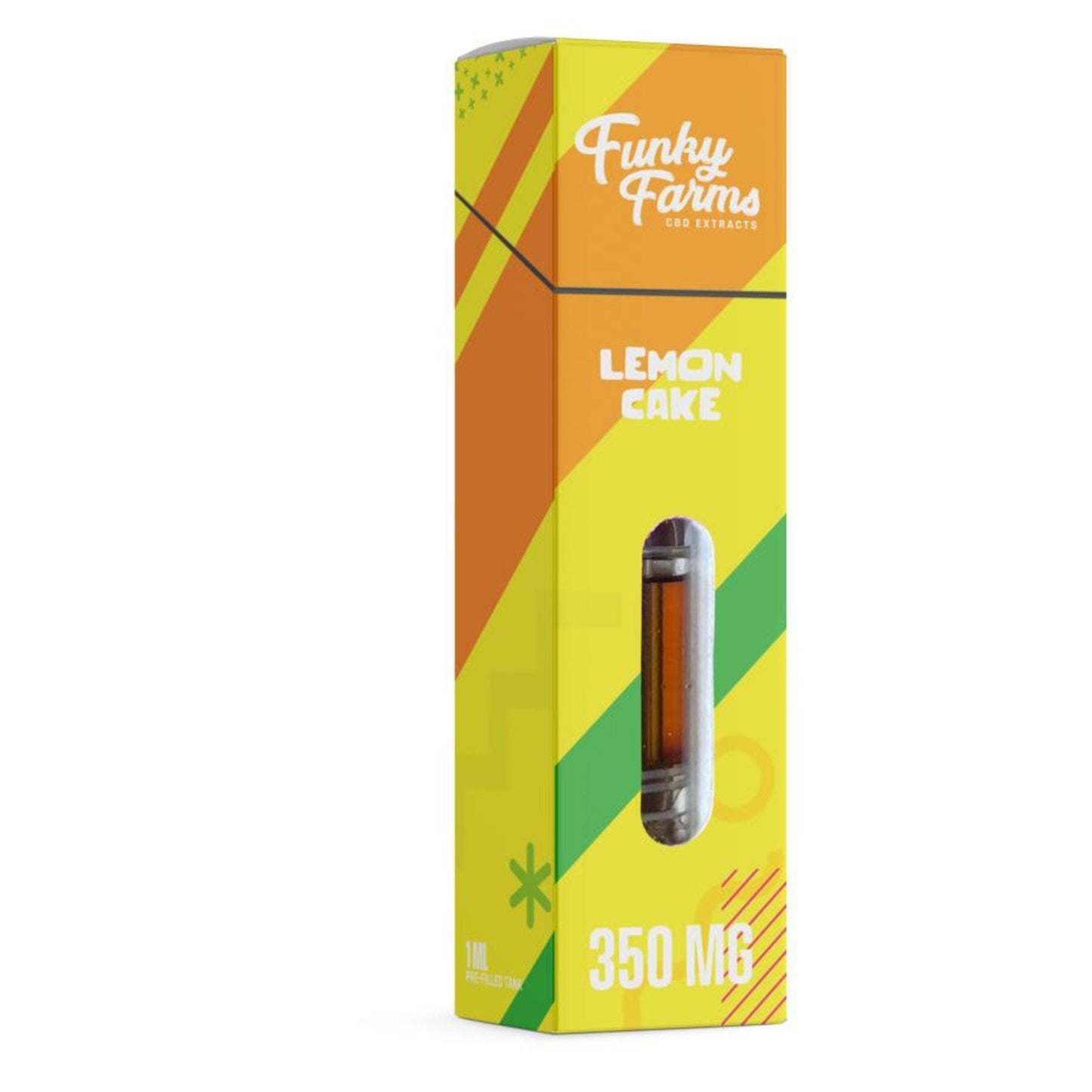 Funky Farms CBD Pre-Filled Cartridge 350mg Frosty Watermelon