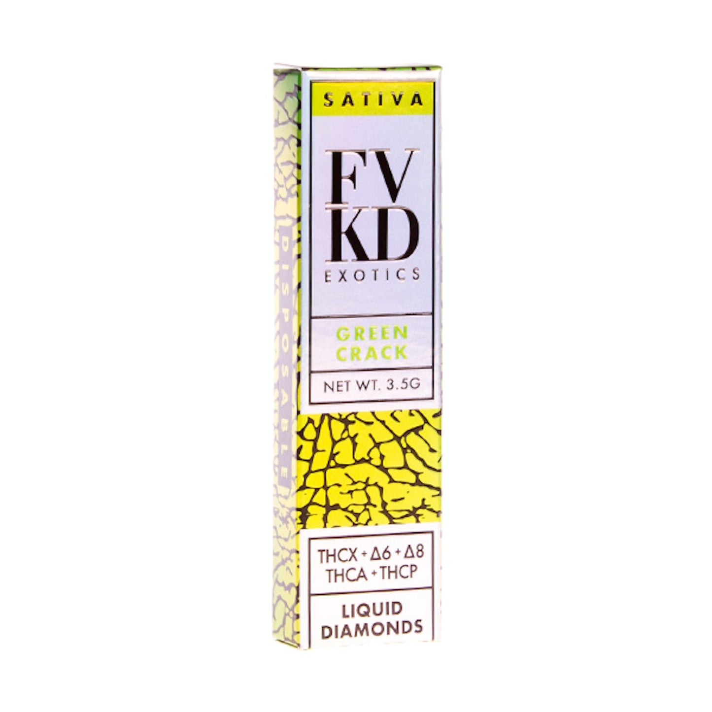 FVKD Exotics Liquid Diamonds Vaporizer 3500mg