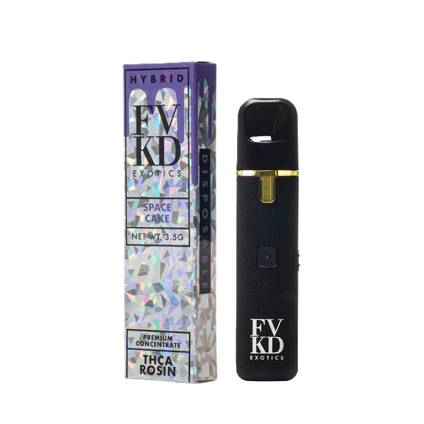 FVKD Exotics THCA Live Rosin Vaporizer 3500mg