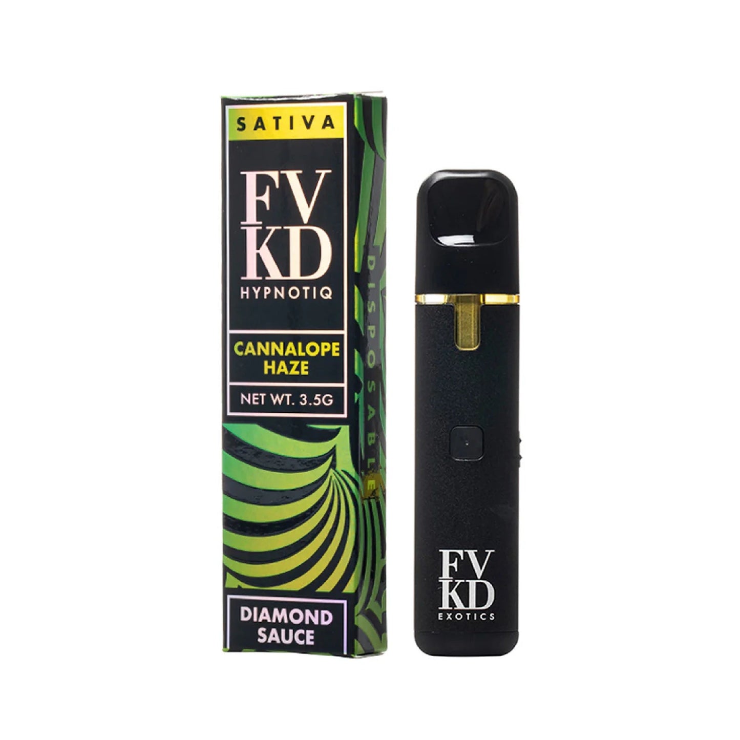 FVKD Hypnotic Diamond Sauce THC-A THC-V Vaporizer 3500mg