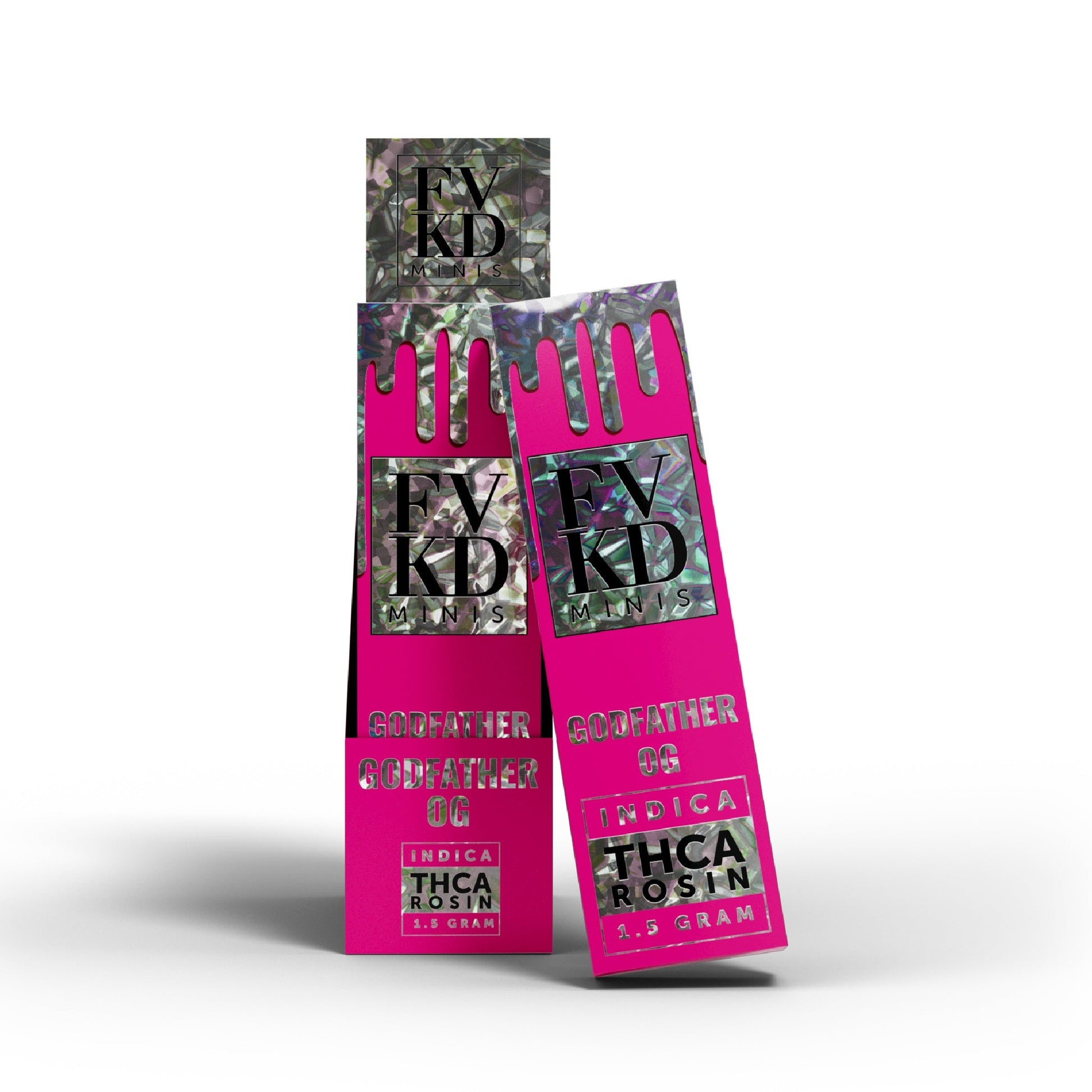 FVKD THC-A Live Rosin Minis Vaporizer 1500mg