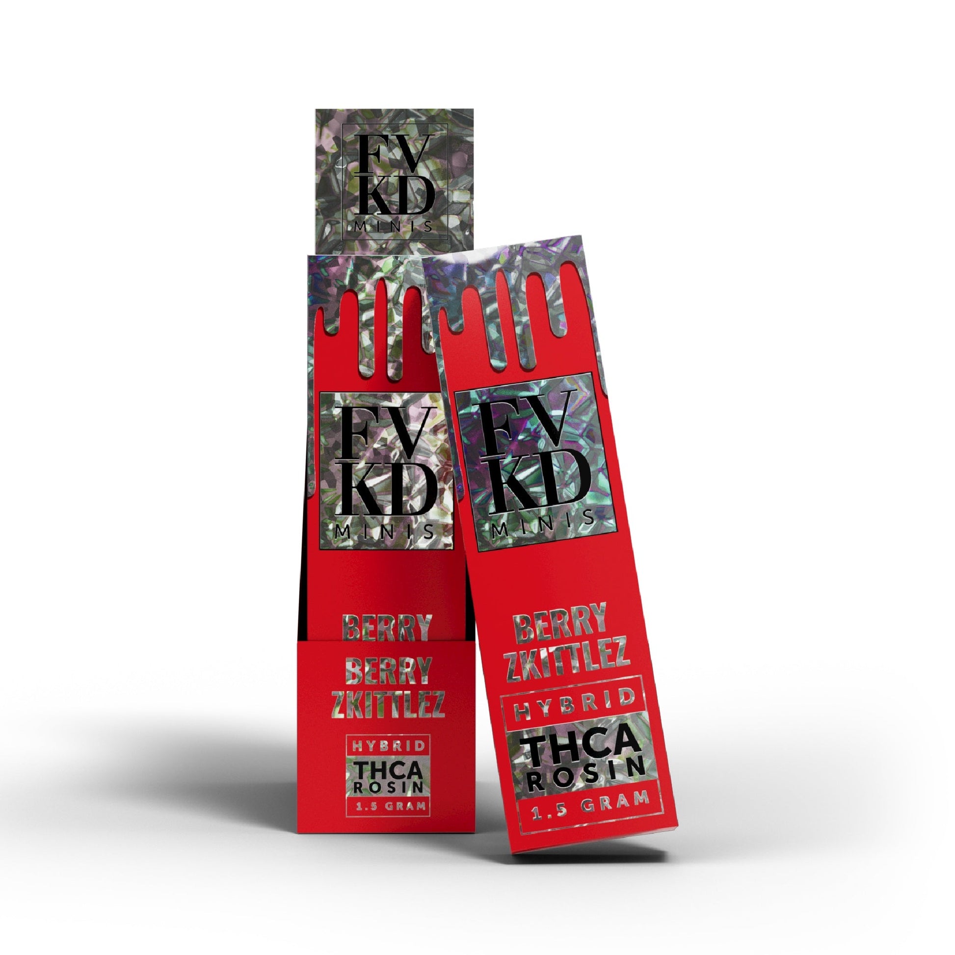 FVKD THC-A Live Rosin Minis Vaporizer 1500mg