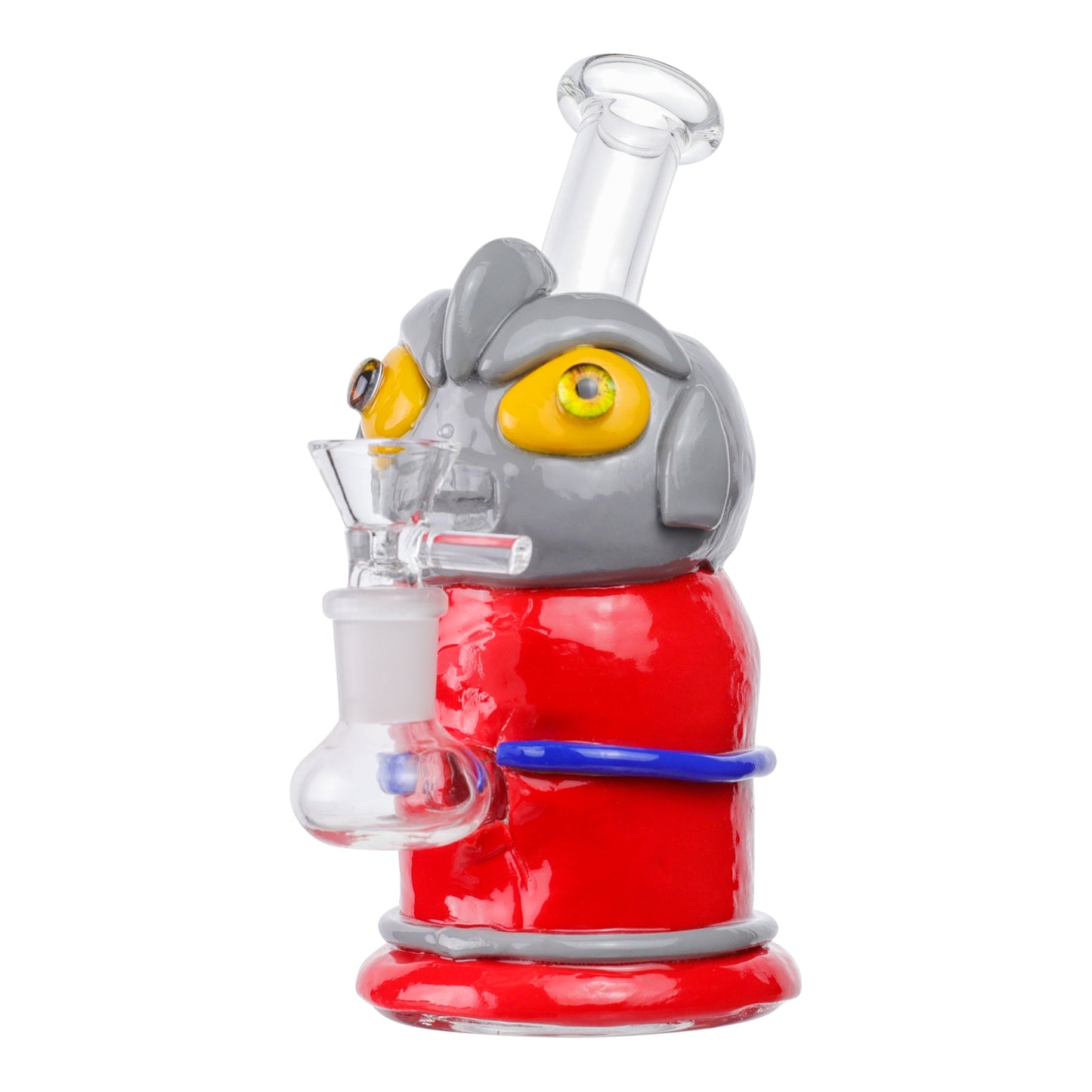 Galaxy Traveler Bubbler Bong 7in Borosilicate Glass
