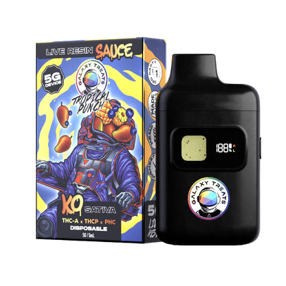 Galaxy Treats Live Resin THC-A Blend Vaporizer 5000mg
