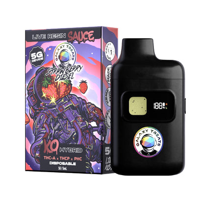 Galaxy Treats Live Resin THC-A Blend Vaporizer 5000mg