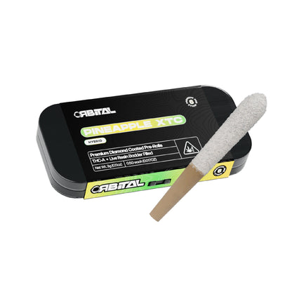 Galaxy Treats Orbital Diamond Coated THC-A Pre-Rolls 3g 6ct