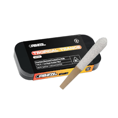 Galaxy Treats Orbital Diamond Coated THC-A Pre-Rolls 3g 6ct