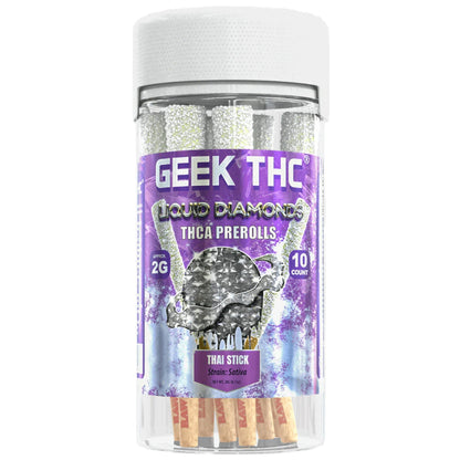 Geek Liquid Diamond THC-A Pre-Rolls 2g 10ct