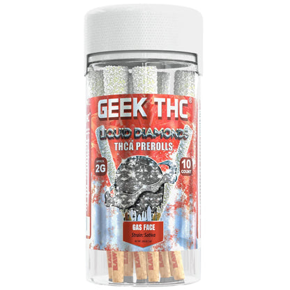 Geek Liquid Diamond THC-A Pre-Rolls 2g 10ct