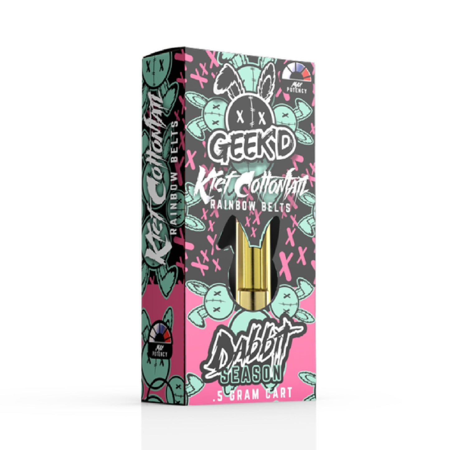 Geek'd Dabbit Season THC-A Cartridge 500mg