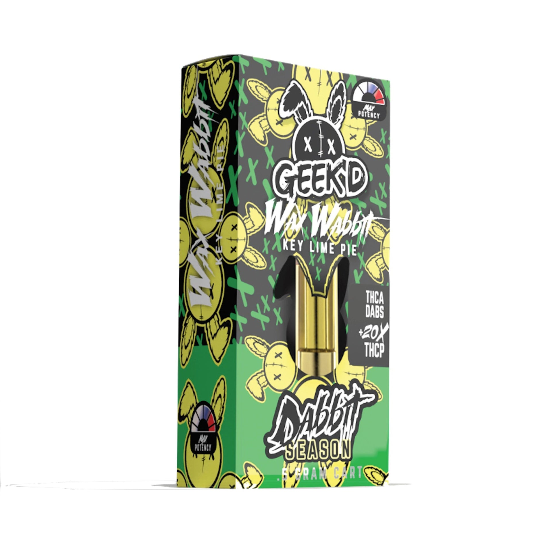 Geek'd Dabbit Season THC-A Cartridge 500mg