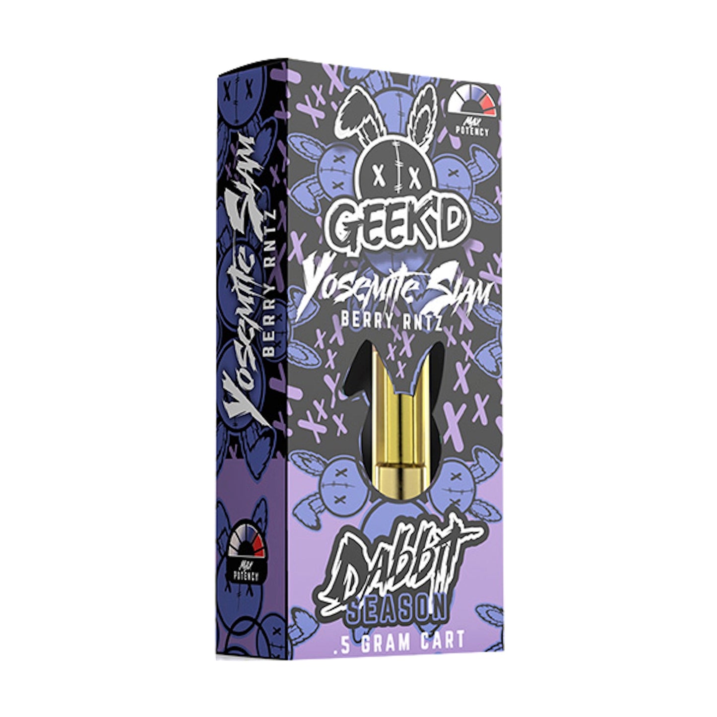 Geek'd Dabbit Season THC-A Cartridge 500mg