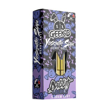 Geek'd Dabbit Season THC-A Cartridge 500mg