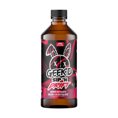Geekd Sip'n Drift Delta 9 Hemp Derived Syrup 800mg