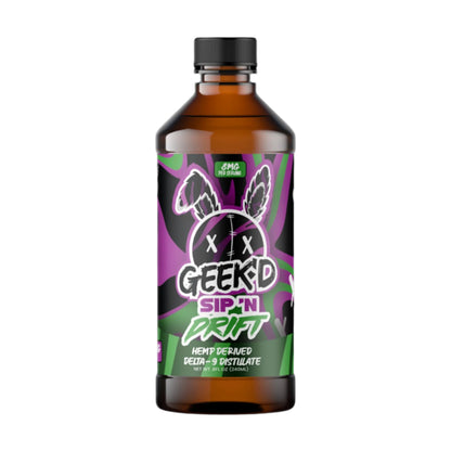 Geekd Sip'n Drift Delta 9 Hemp Derived Syrup 800mg