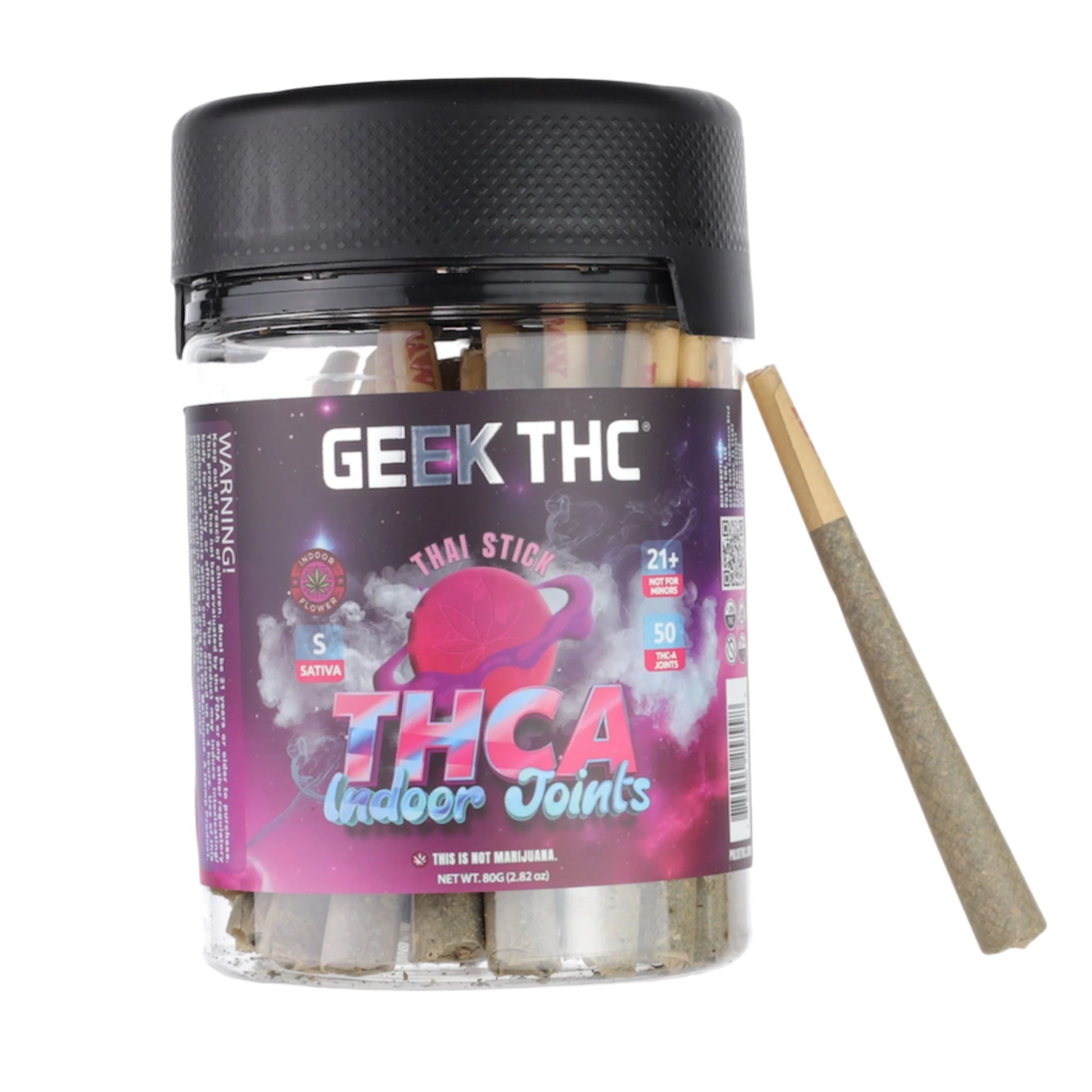 Geekd THC-A Pre-Rolls 2g 50ct
