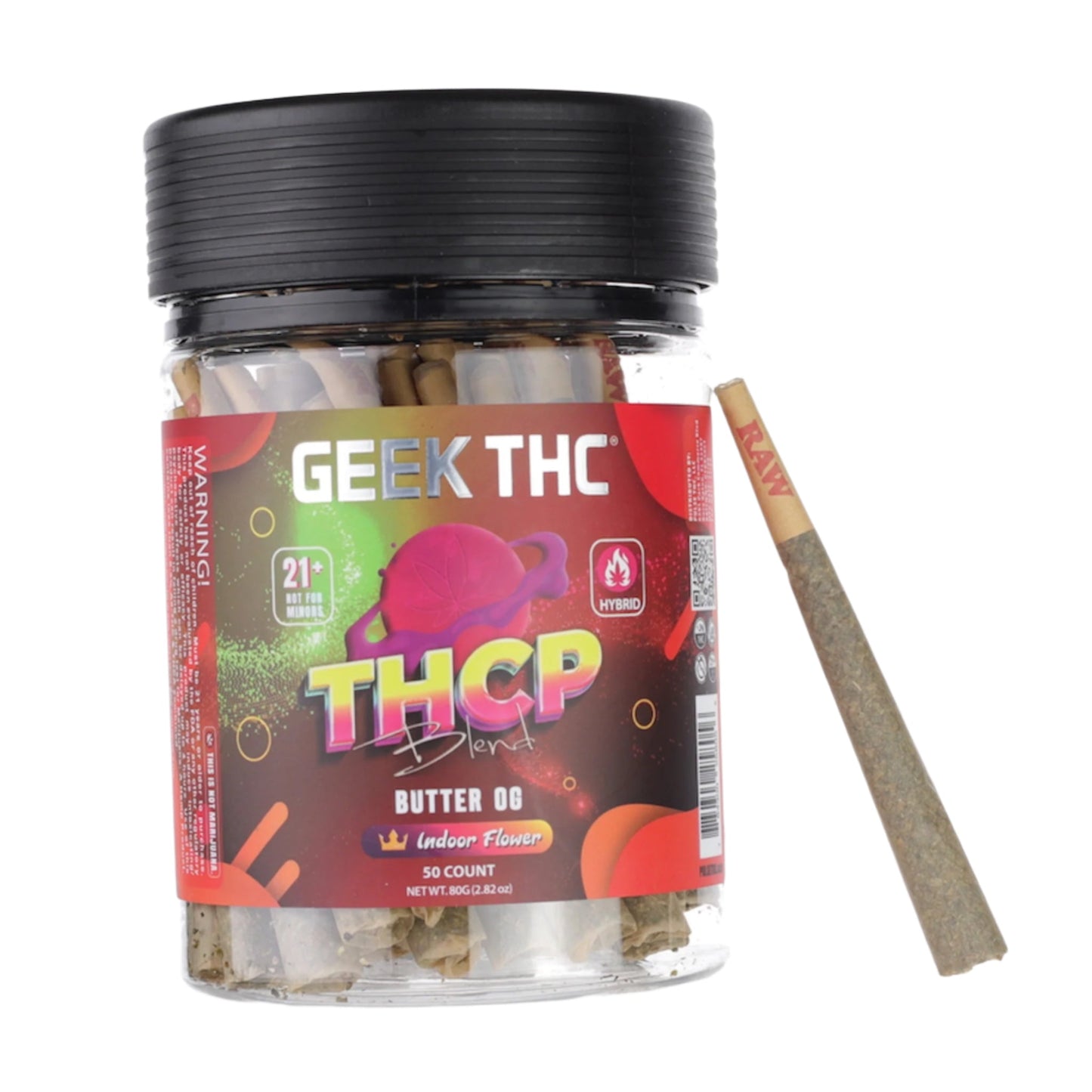 Geekd THC-P Pre-Rolls 2g 50ct