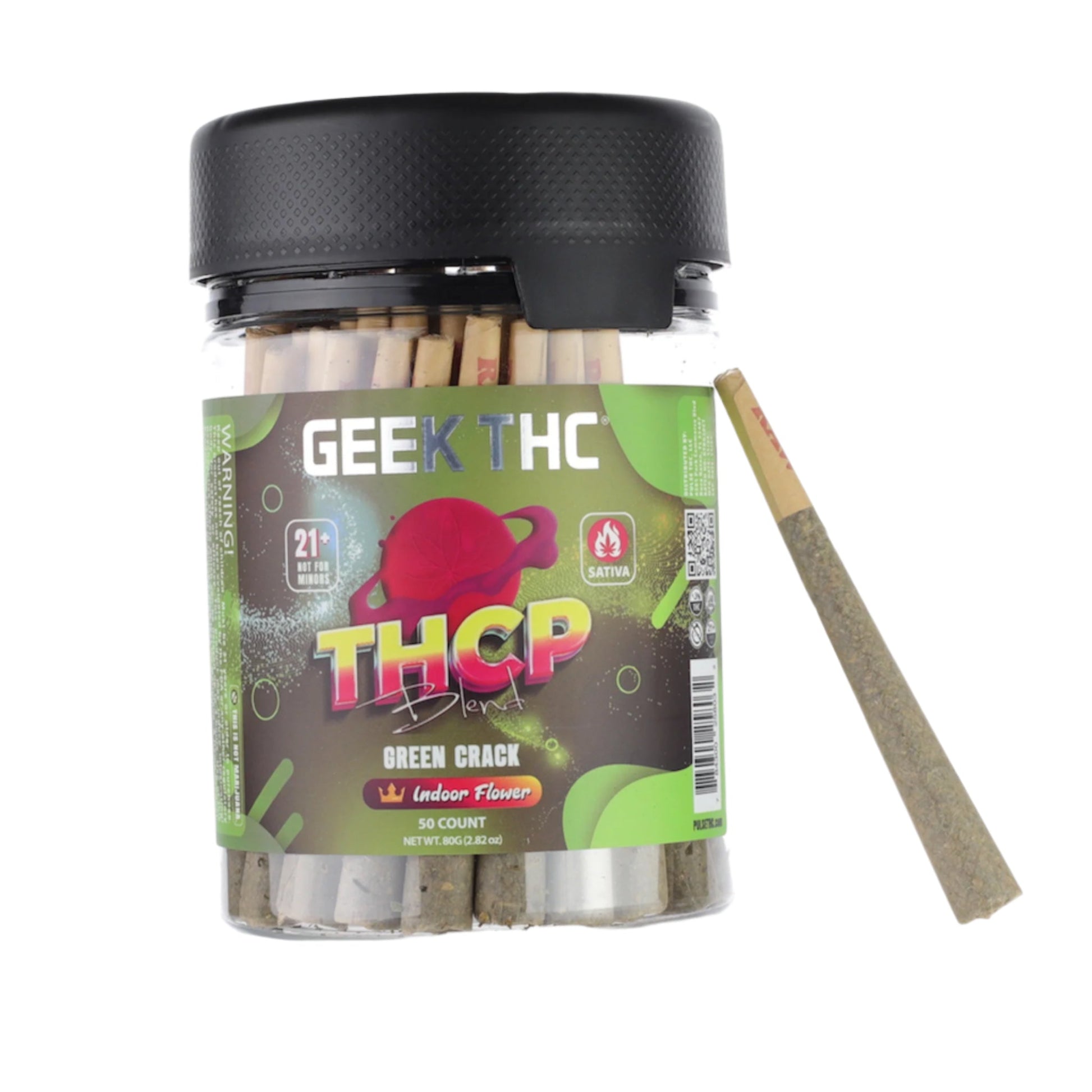 Geekd THCP Pre Rolls 50ct 2 Gram