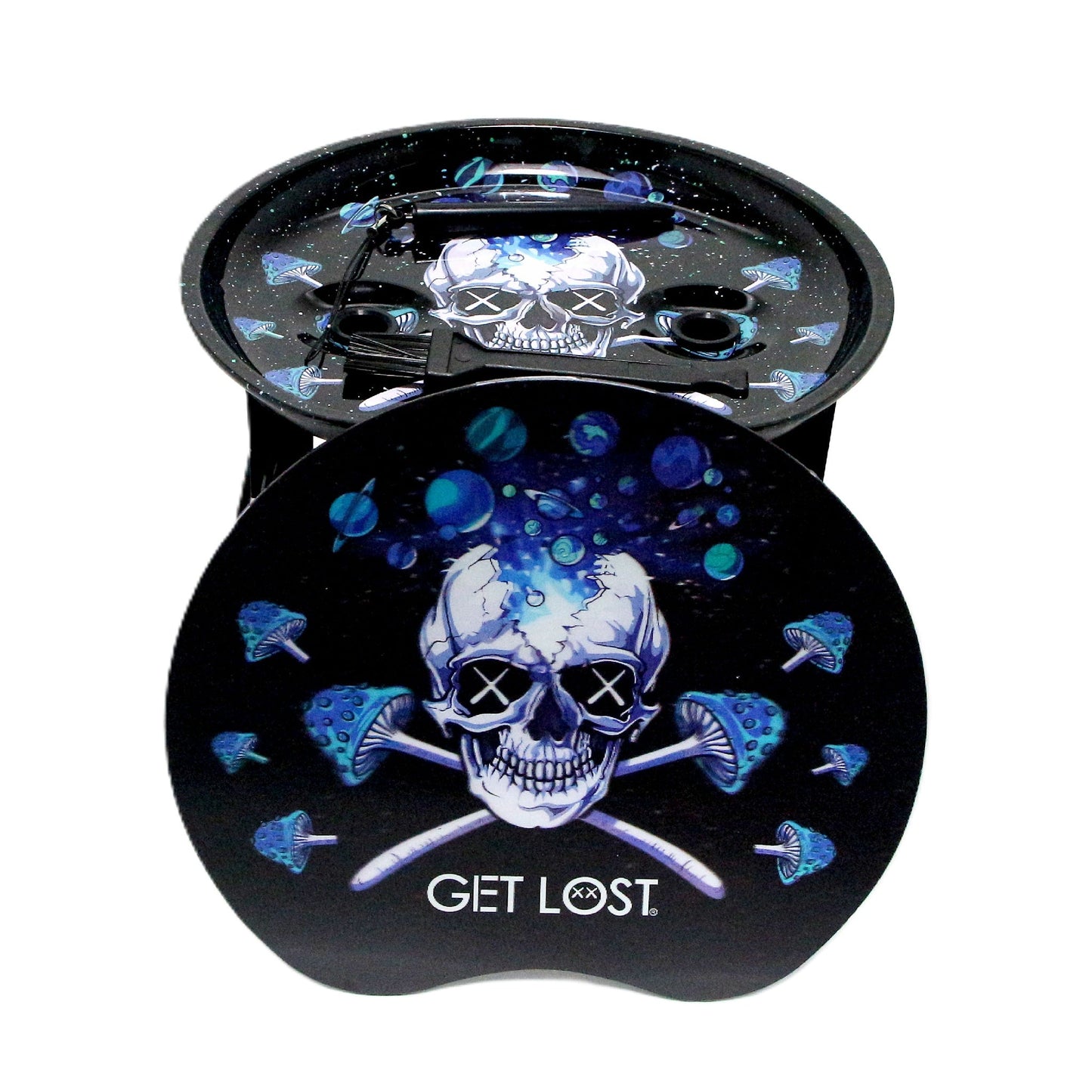 Get Lost 3D Rolling Tray Station